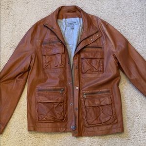 Men’s Michael Kors leather jacket